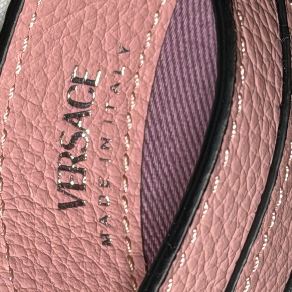 NWT Authentic Versace Blush Pink Card Holder with box dust bag and COA❤️ - Picture 6 of 7